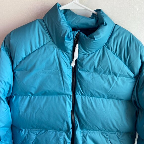 NWT Backcountry Fjord Blue Raglan Allied Down Jacket - Picture 8 of 9